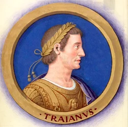Description of the Twelve Caesars with Their Figures 14-Trajan